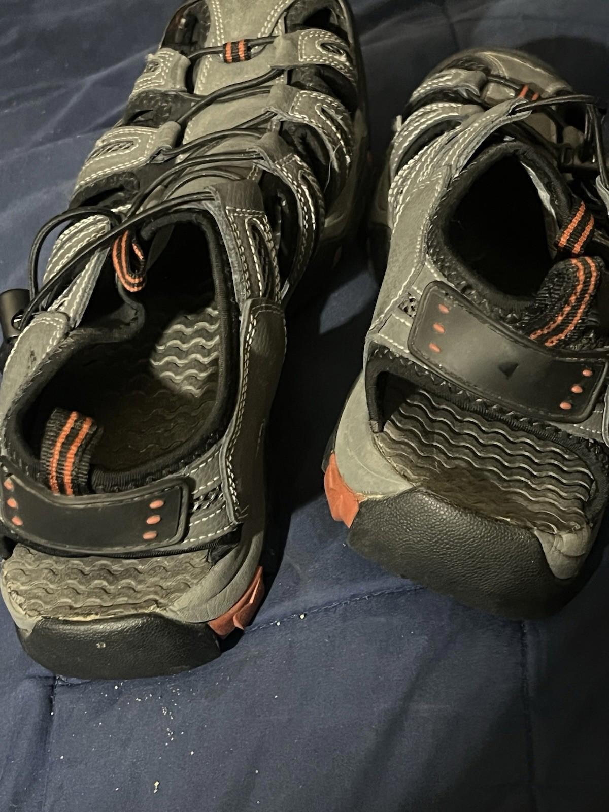 Eddie Bauer Men's Water Sandal Size 11 Grey