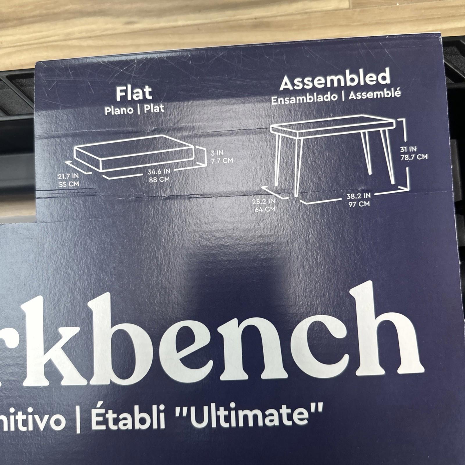 Keter Ultimate Workbench 38.2 In X 25.3 In X 31 In New