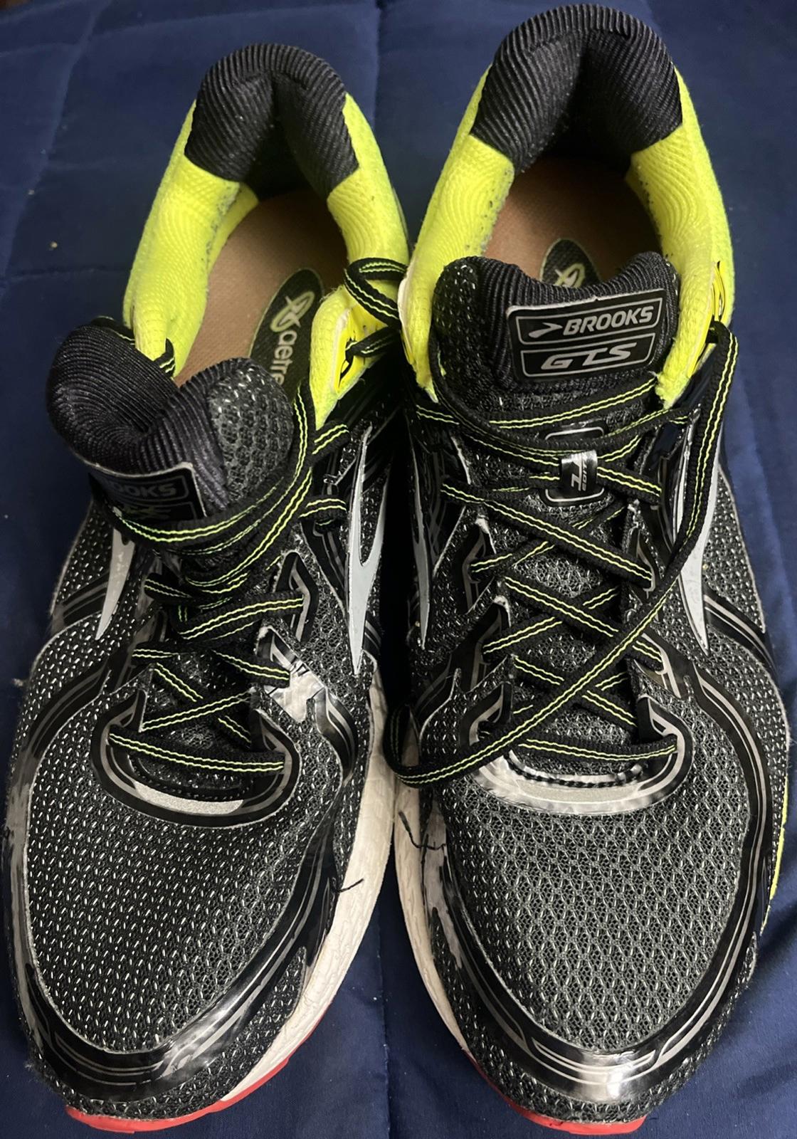 Brooks Adrenaline GTS 16 Men's Size 12 Running Shoes Black