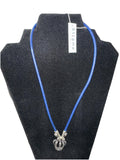 Stigma by Kim Min Sun Necklace With Crown Unisex  Blue Band