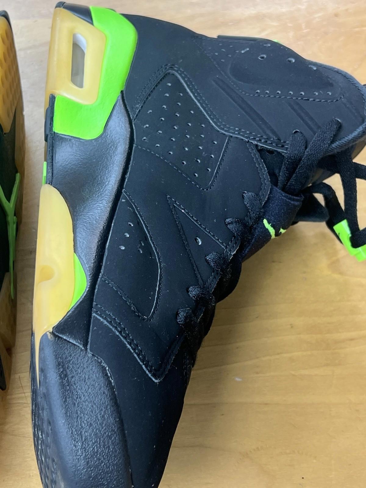 Size 10 - Air Jordan 6 Retro Ele Green/Black Neon CT8529-003