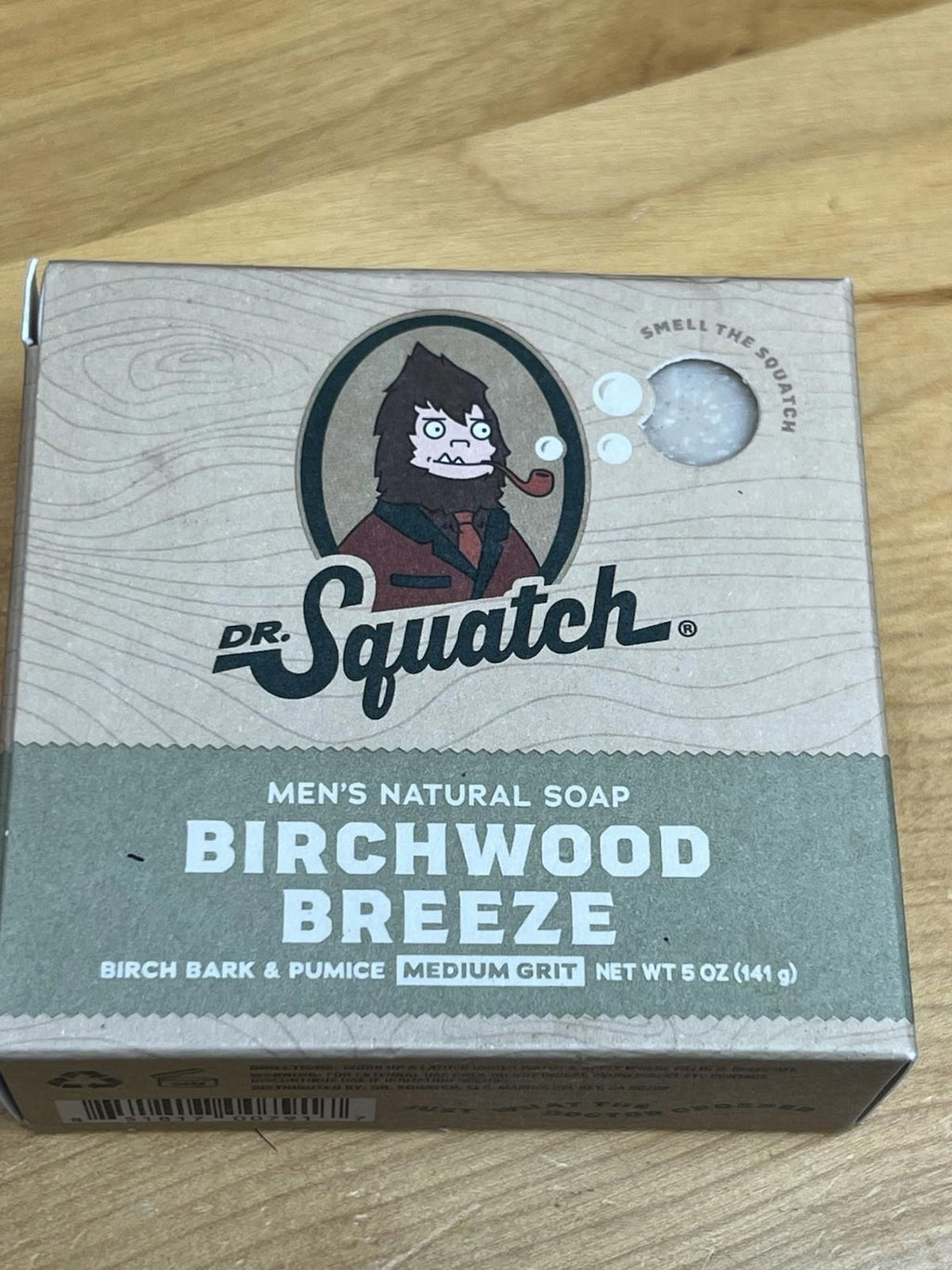 Dr. Squatch Birchwood Breeze All Natural Soap Men Medium