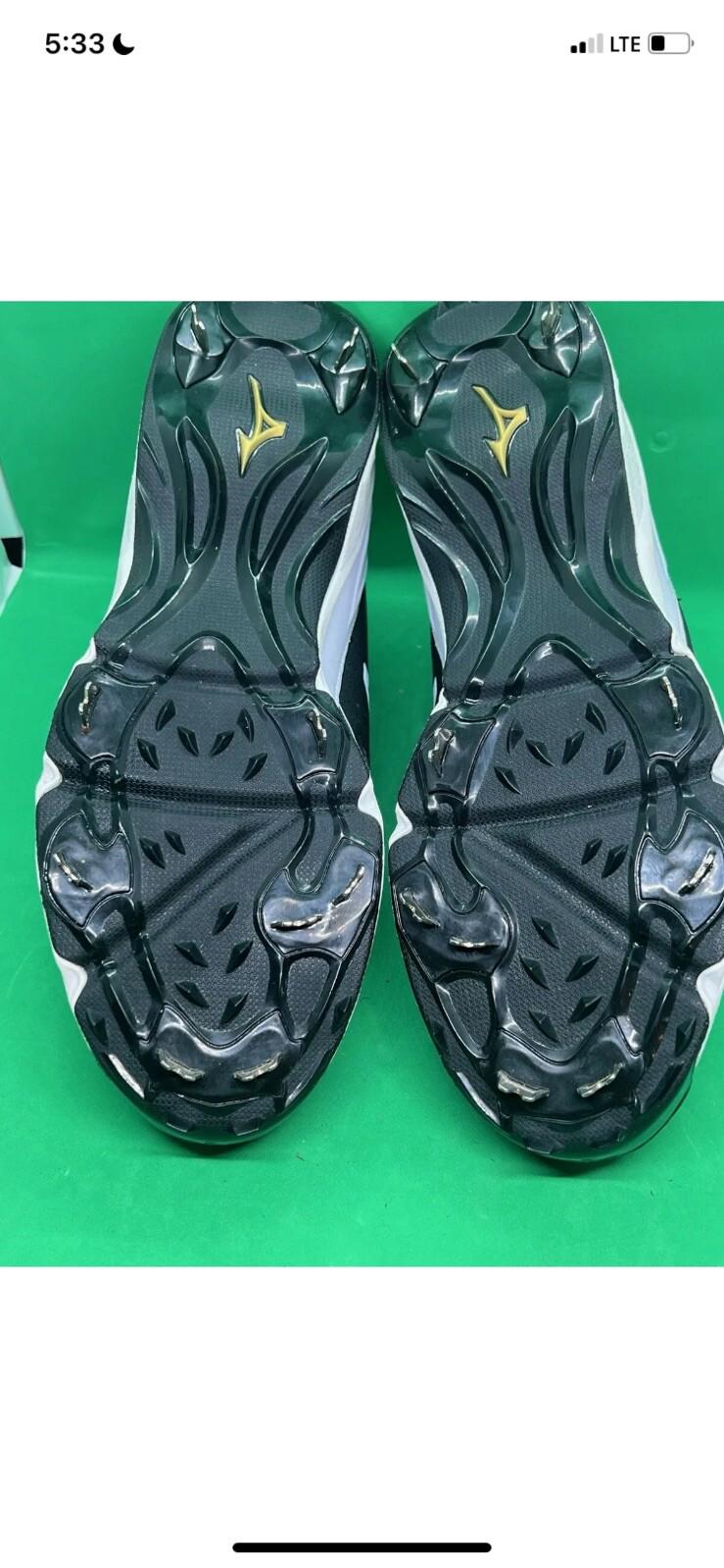 Mizuno Men's 9-Spike Ambition Low Metal Baseball Shoes S 13
