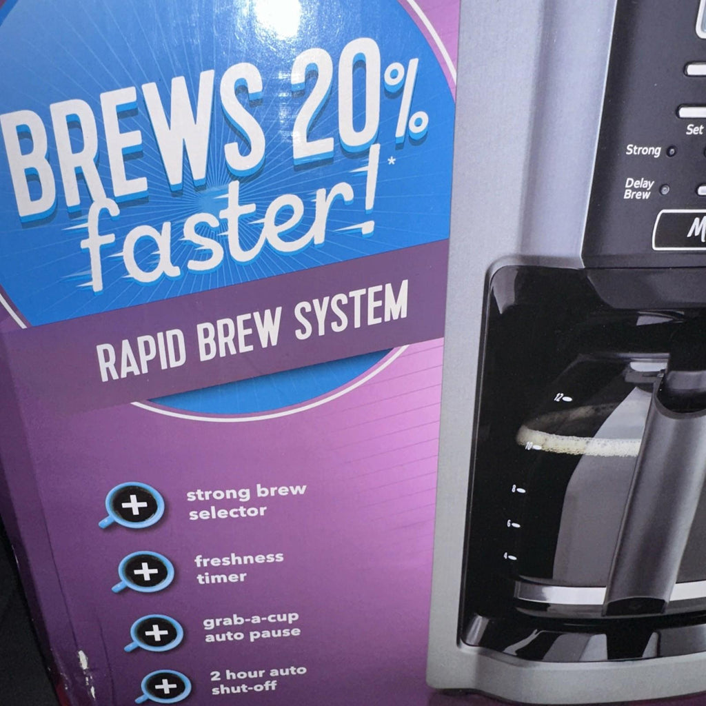 Automatic Drip Coffee Cup Maker Machine Programmable Kitchen
