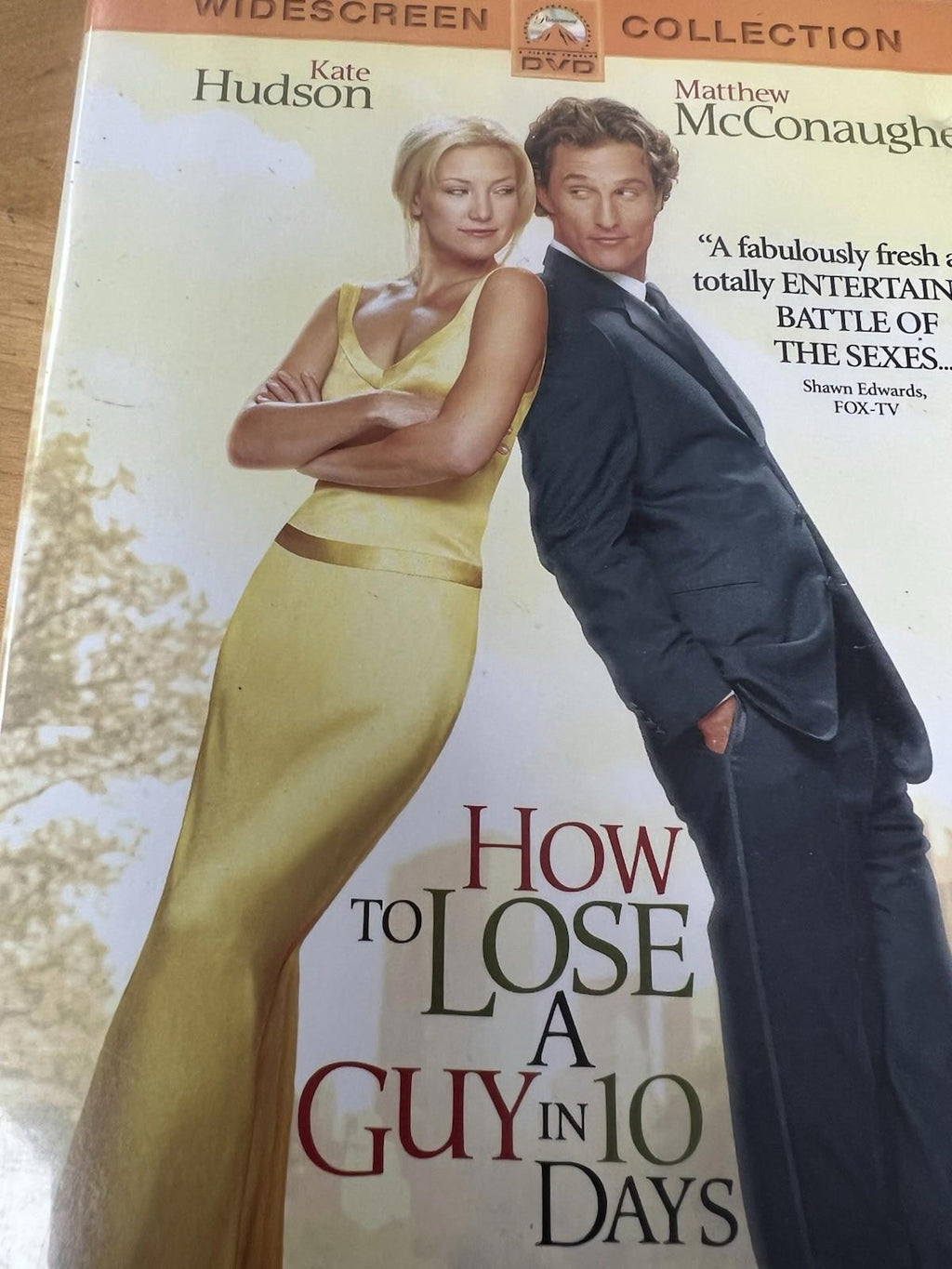 How to Lose a Guy in 10 Days DVD, 2003 Kate Hudson, Matthew