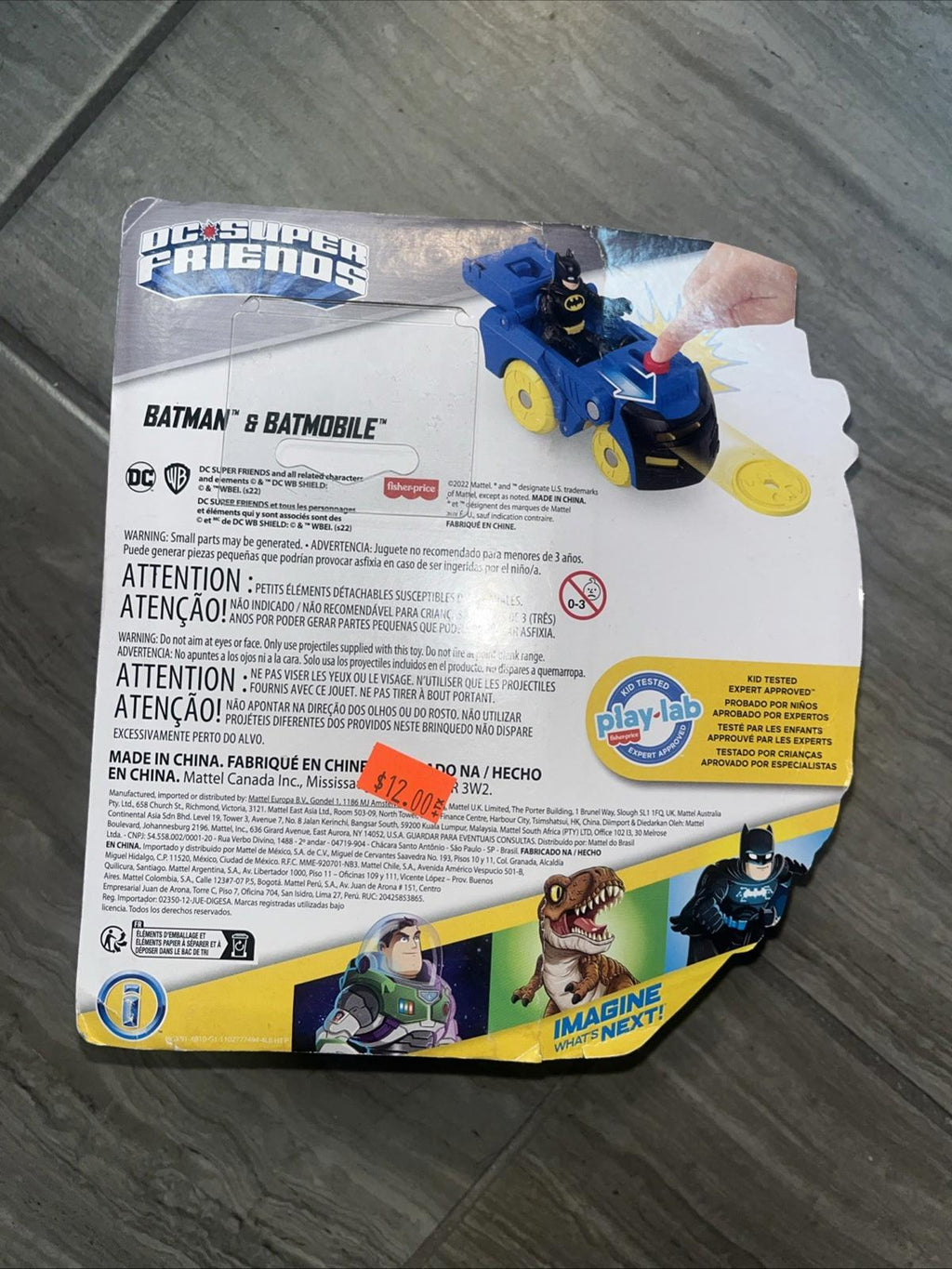 Fisher Price Imaginext DC Super Friends Batman Batmobile