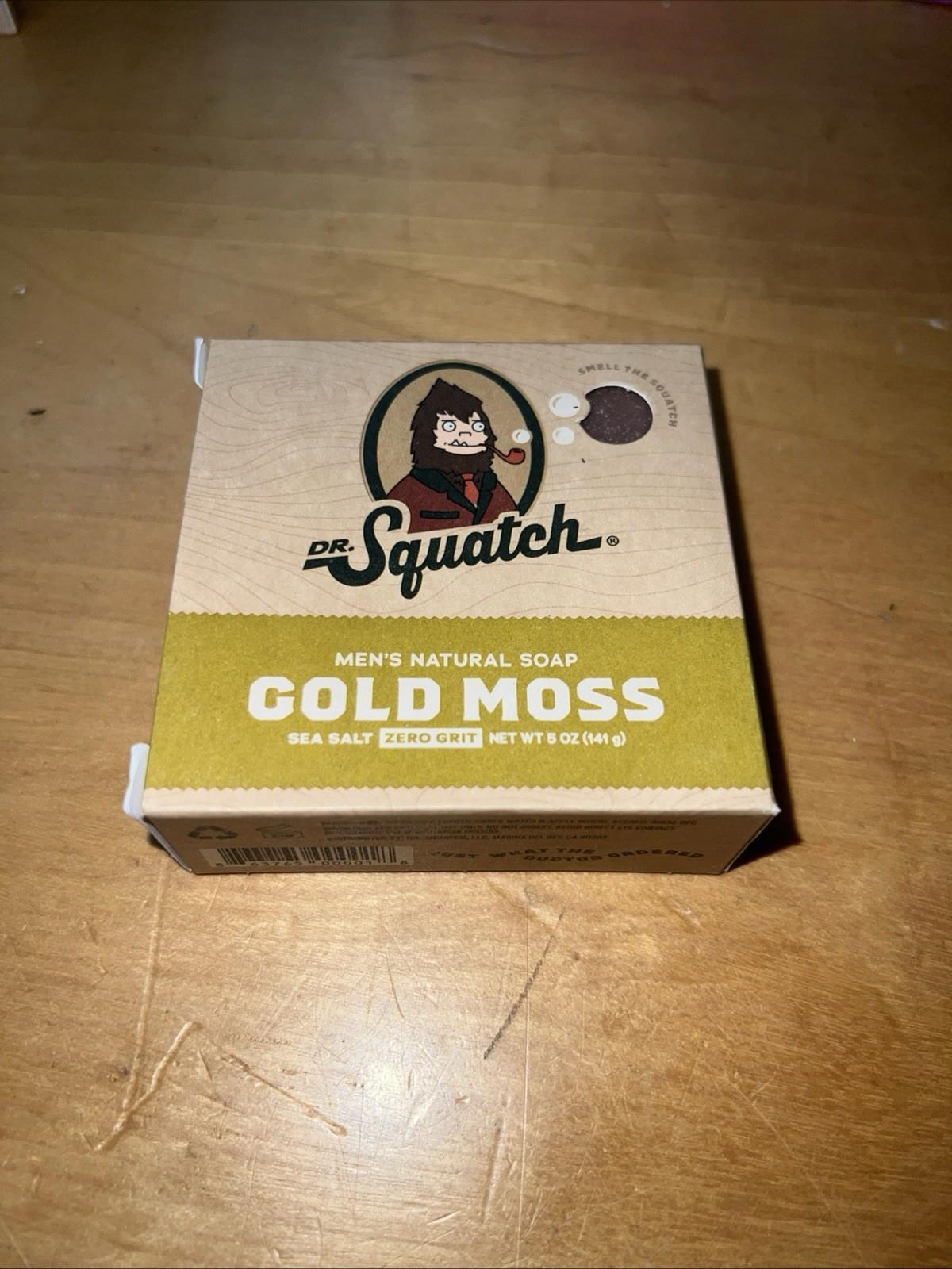 Dr. Squatch Gold Moss Bar Soap