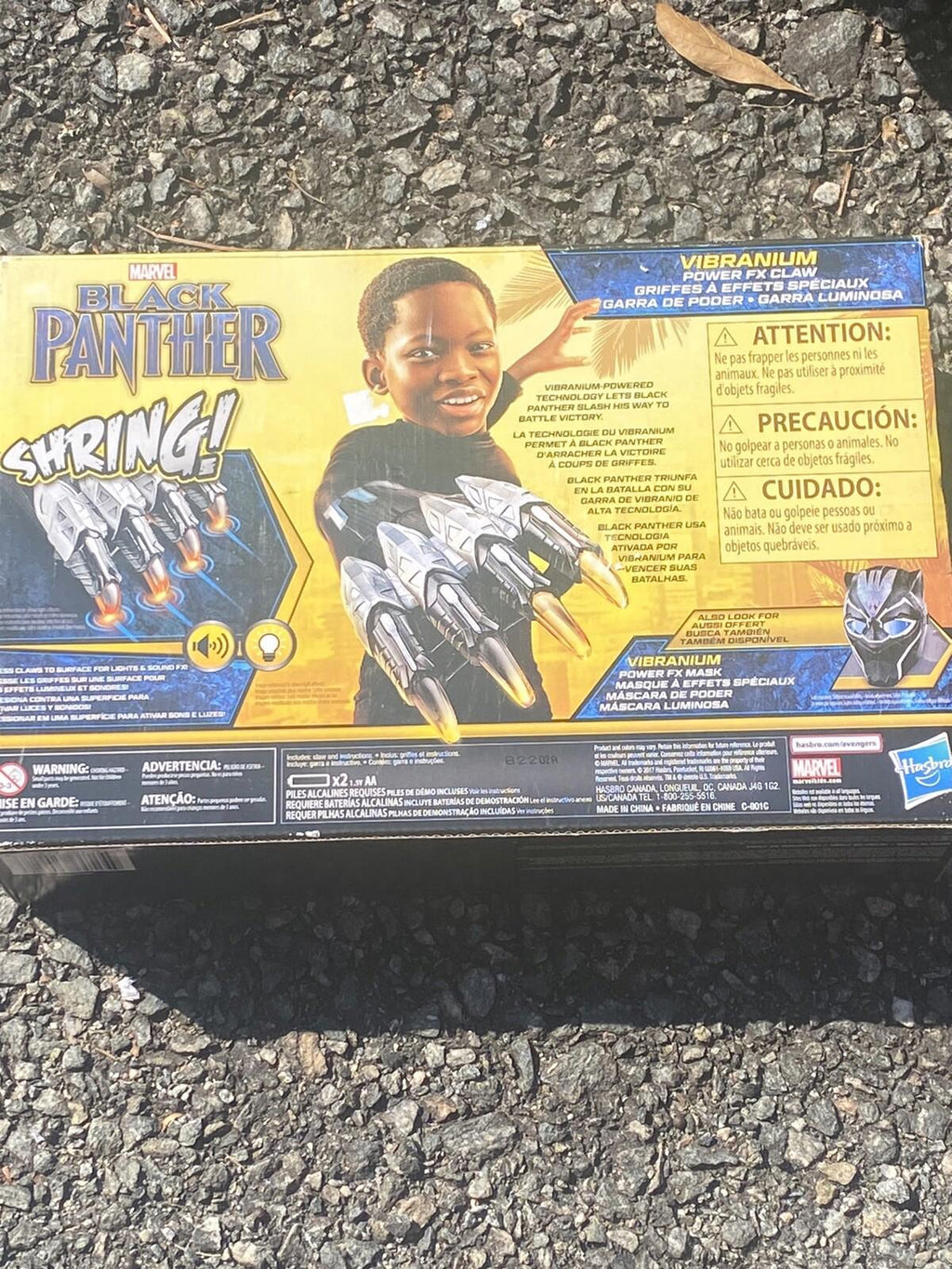 Marvel Black Panther Vibranium Power FX Claw Slashing Sounds