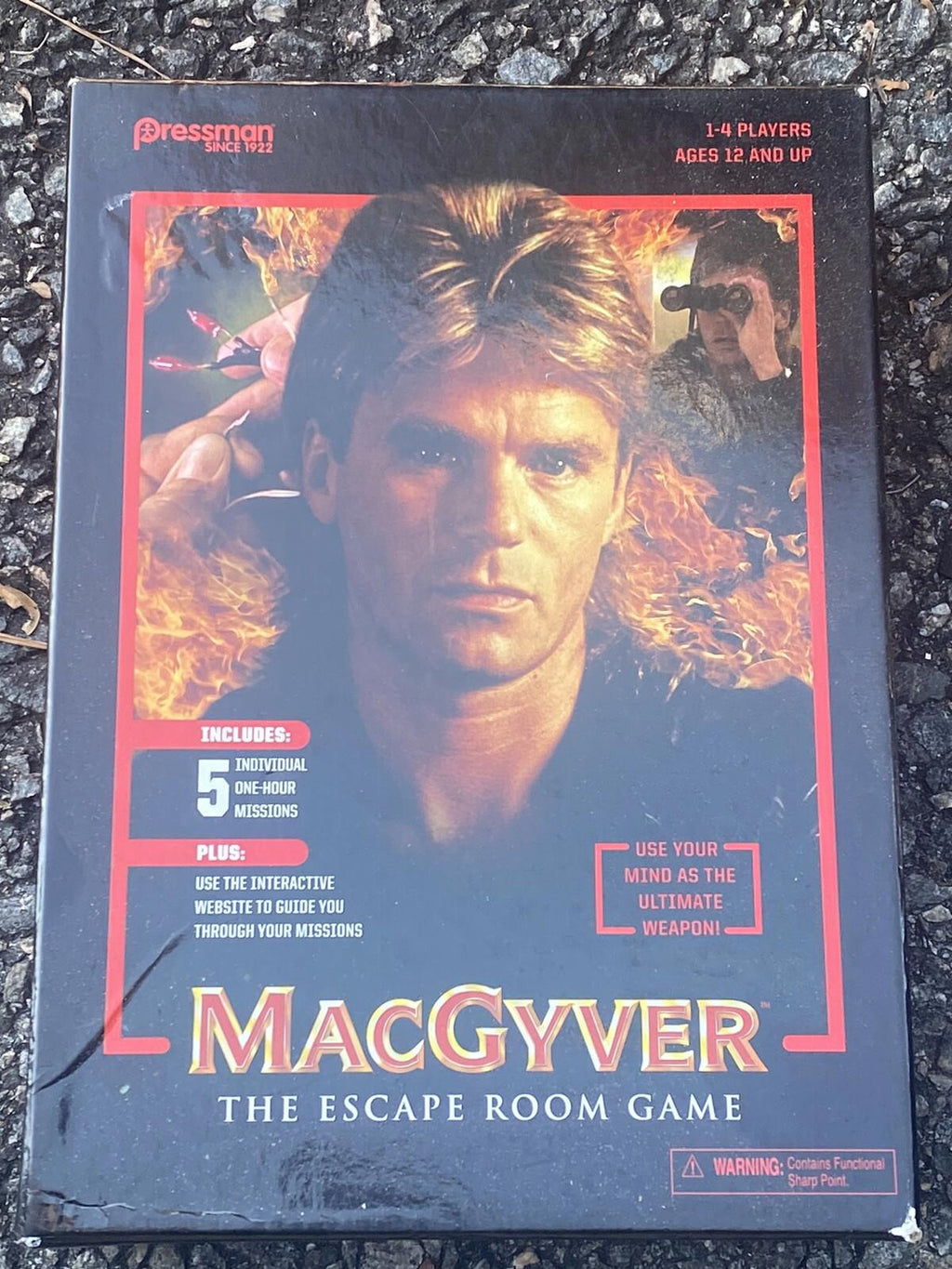 Pressman MacGyver The Escape Room Game - BRAND NEW FACTORY