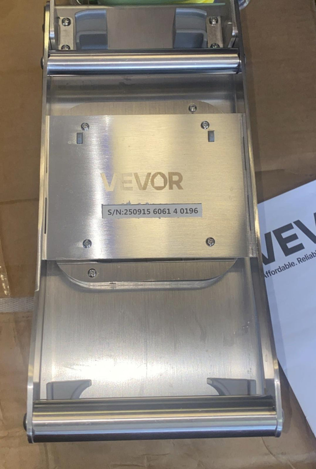 VEVOR 9-in-1 Fru Food Cutter Slicer 9 Blades Stainless Steel