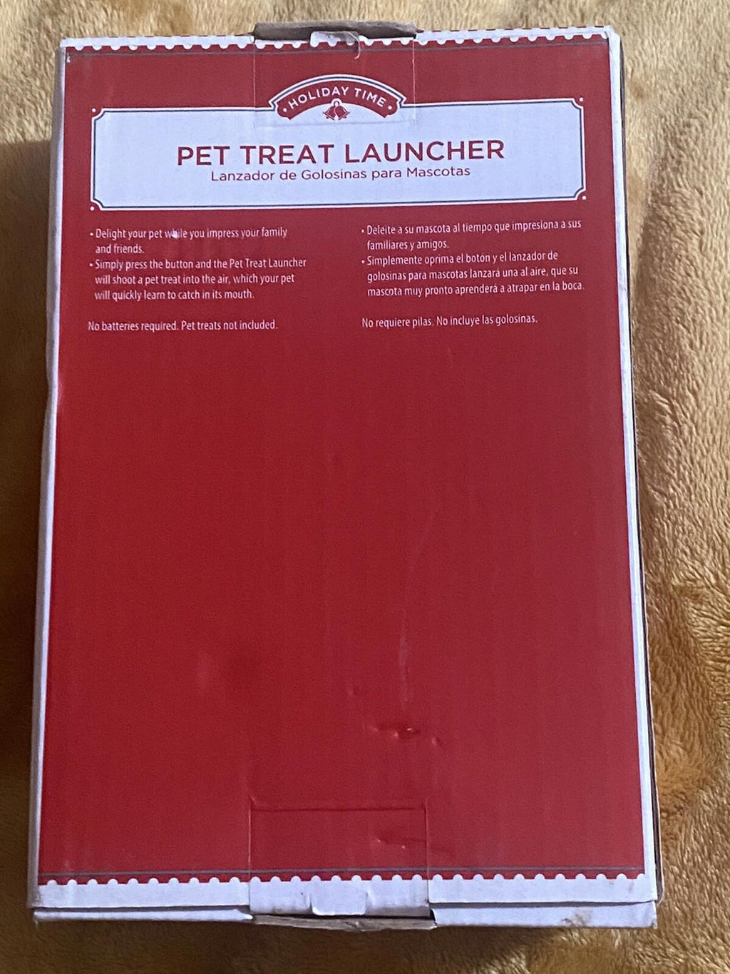 Dog Treat Launcher Great Pet Fun Does Not Require Batteries
