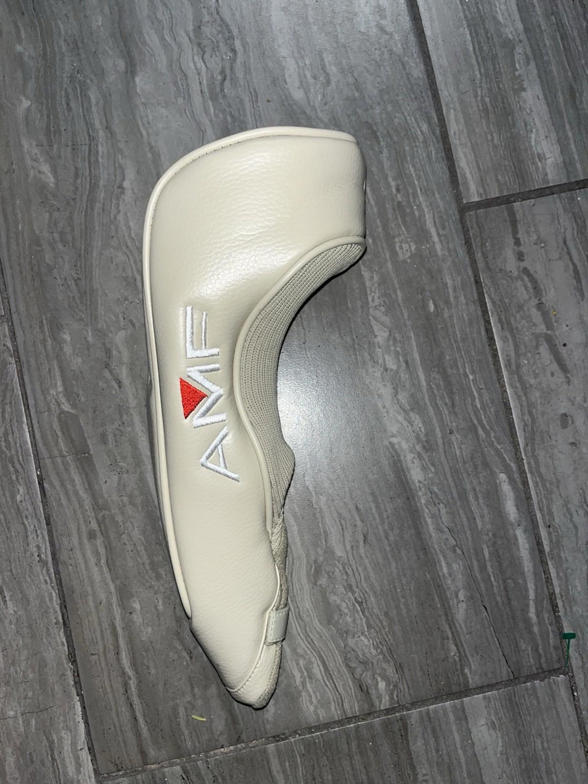 AMF Super Stainless Faux Leather Tan Golf Club Head Cover 12