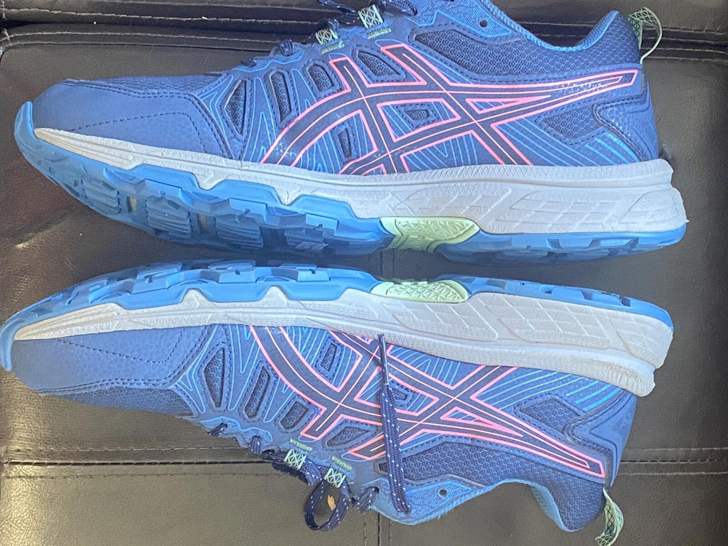 Asics Womens 12  Gel Venture 7 Sneakers 1012A476 Shoes Purpl