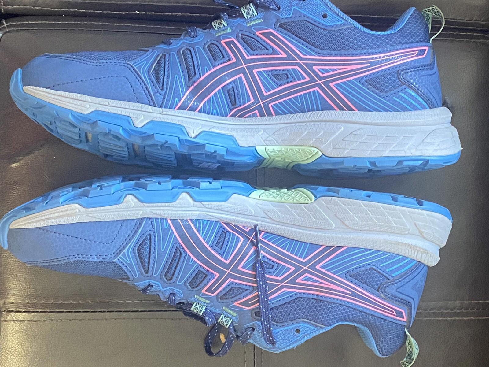 Asics Womens 12  Gel Venture 7 Sneakers 1012A476 Shoes Purpl