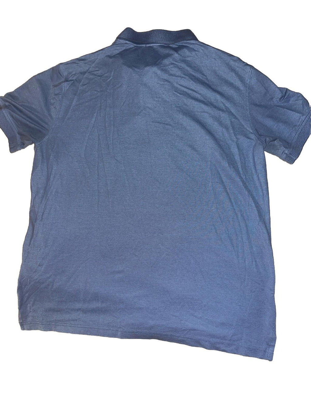 Member's Mark Short Sleeve Polo Shirt Men's Size L Blue