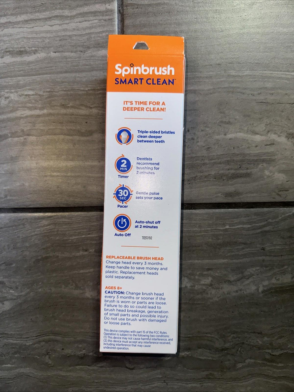 Spinbrush Smart Clean Powered Toothbrush Soft