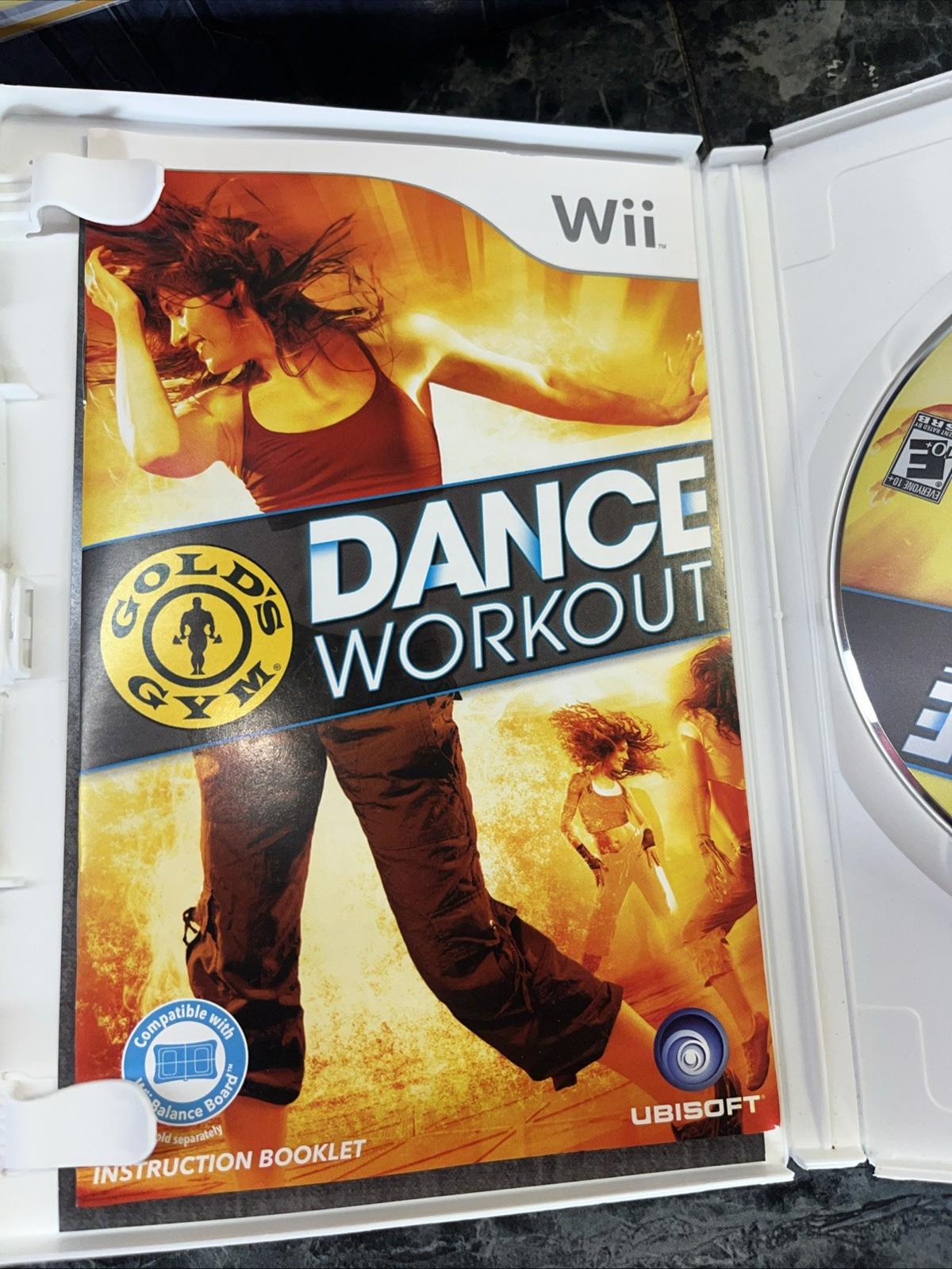 Gold's Gym Dance Workout (Nintendo Wii, 2010) Complete
