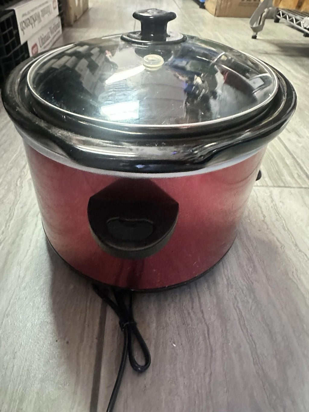Hamilton Beach Slow Cooker Lid Latch 5Qt Model 33155 red