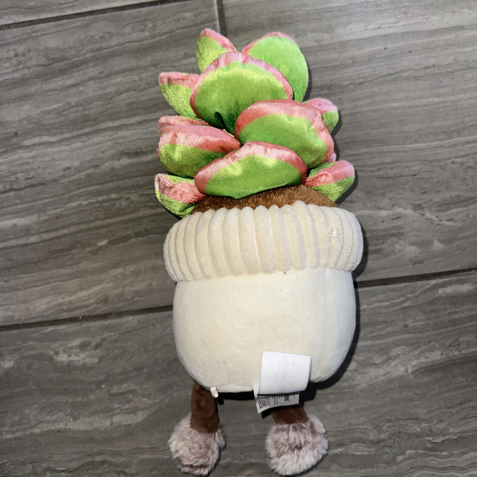 Greenhouse Russ Succulent 12 Plush Potted Plant Shelf Sitter