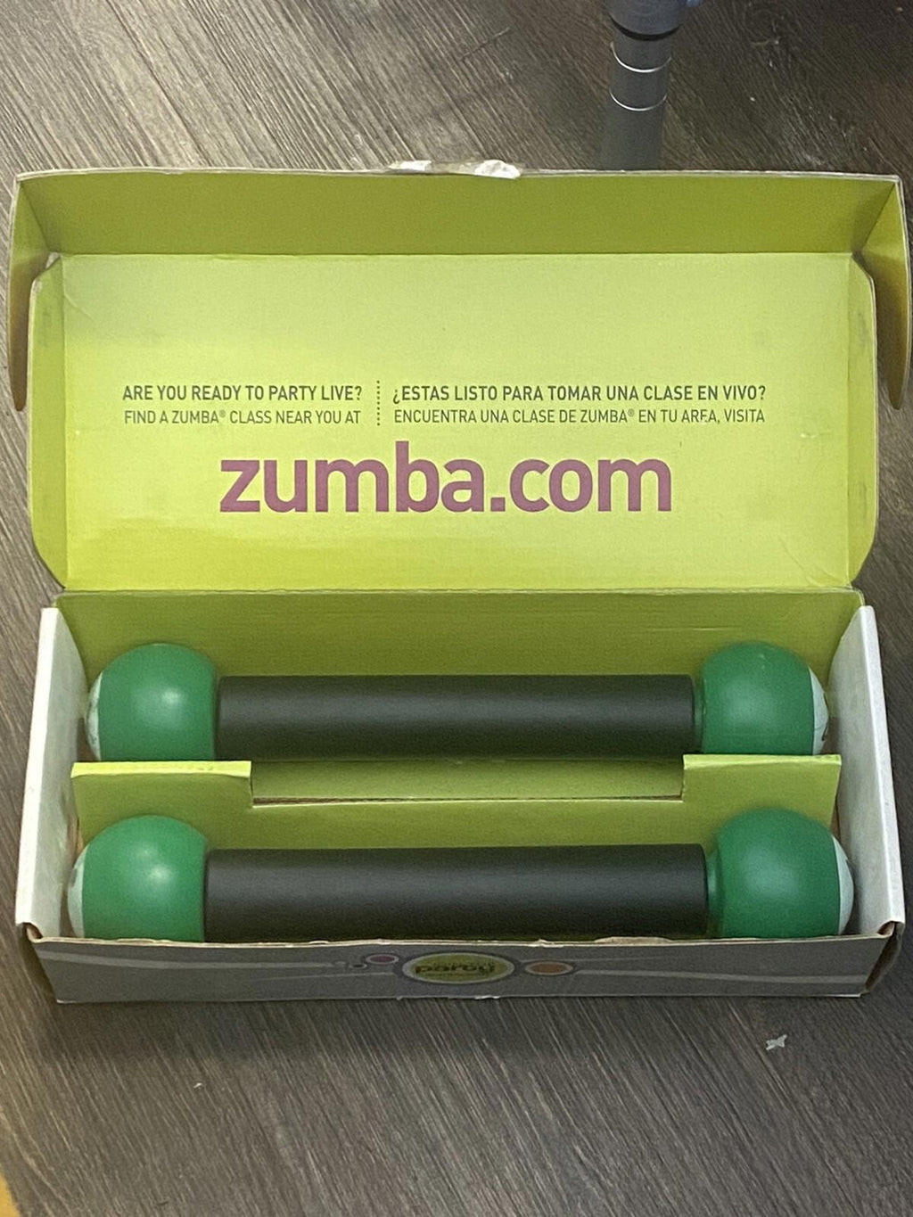 Zumba Fitness Join the Party Weight Kit Total Body