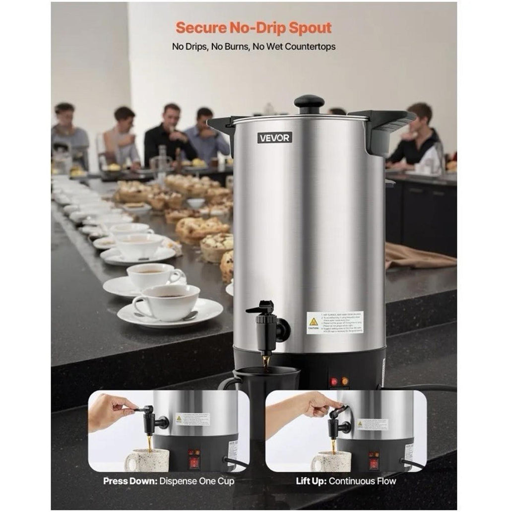 Vevor Electric Coffee Urn Wnskft10 Commercial Coffee Maker