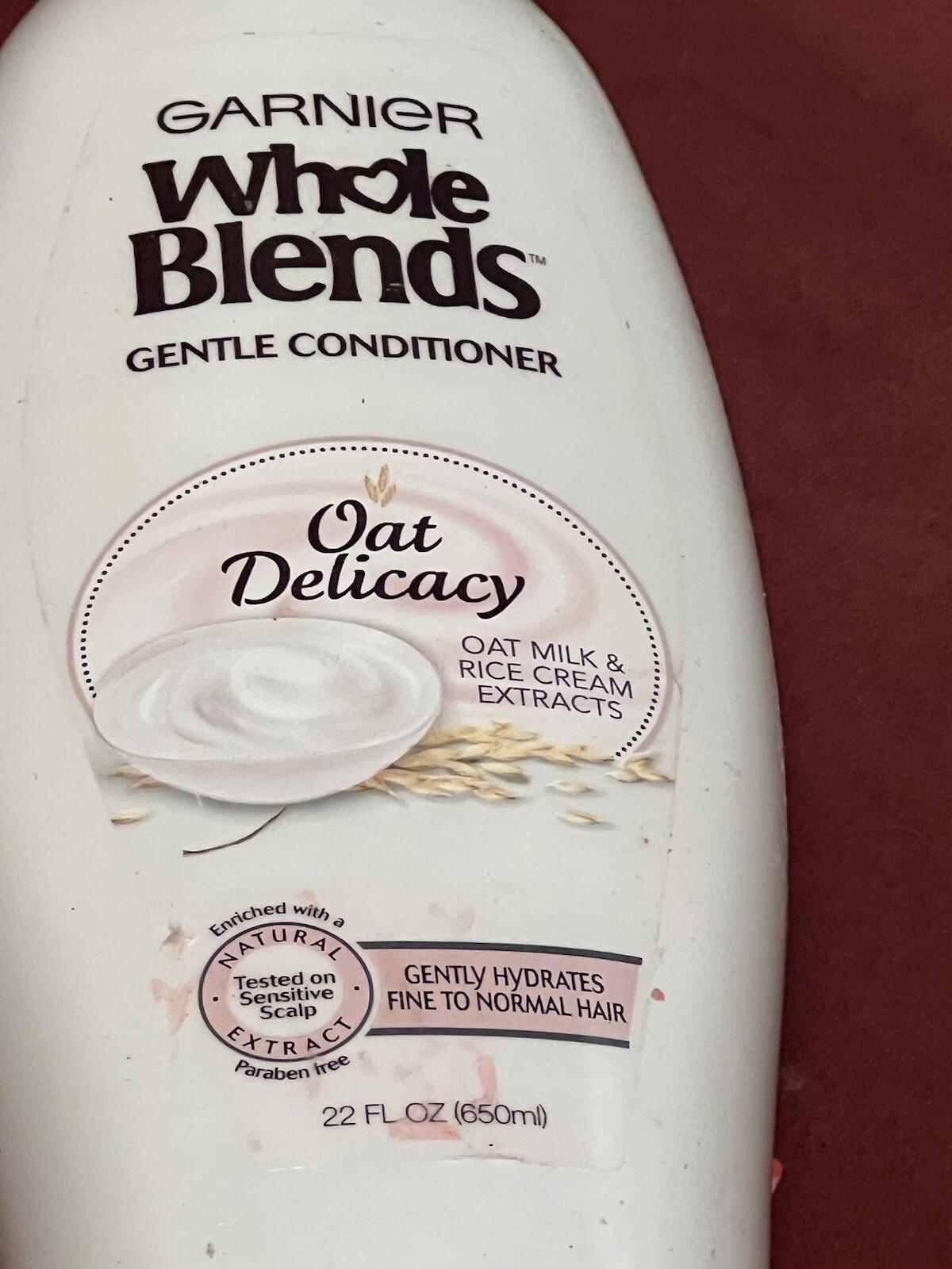 Garnier Whole Blends Oat Delicacy~Gentle Shampoo~22 oz