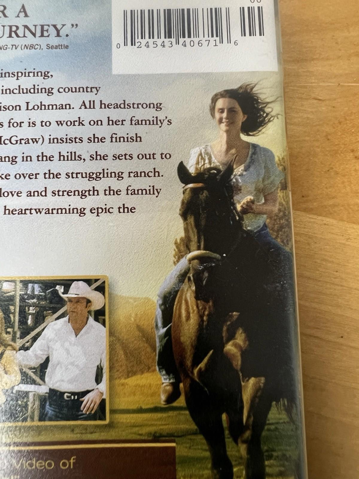 Flicka DVD Tim McGraw Alison Lohman Horses Family Drama