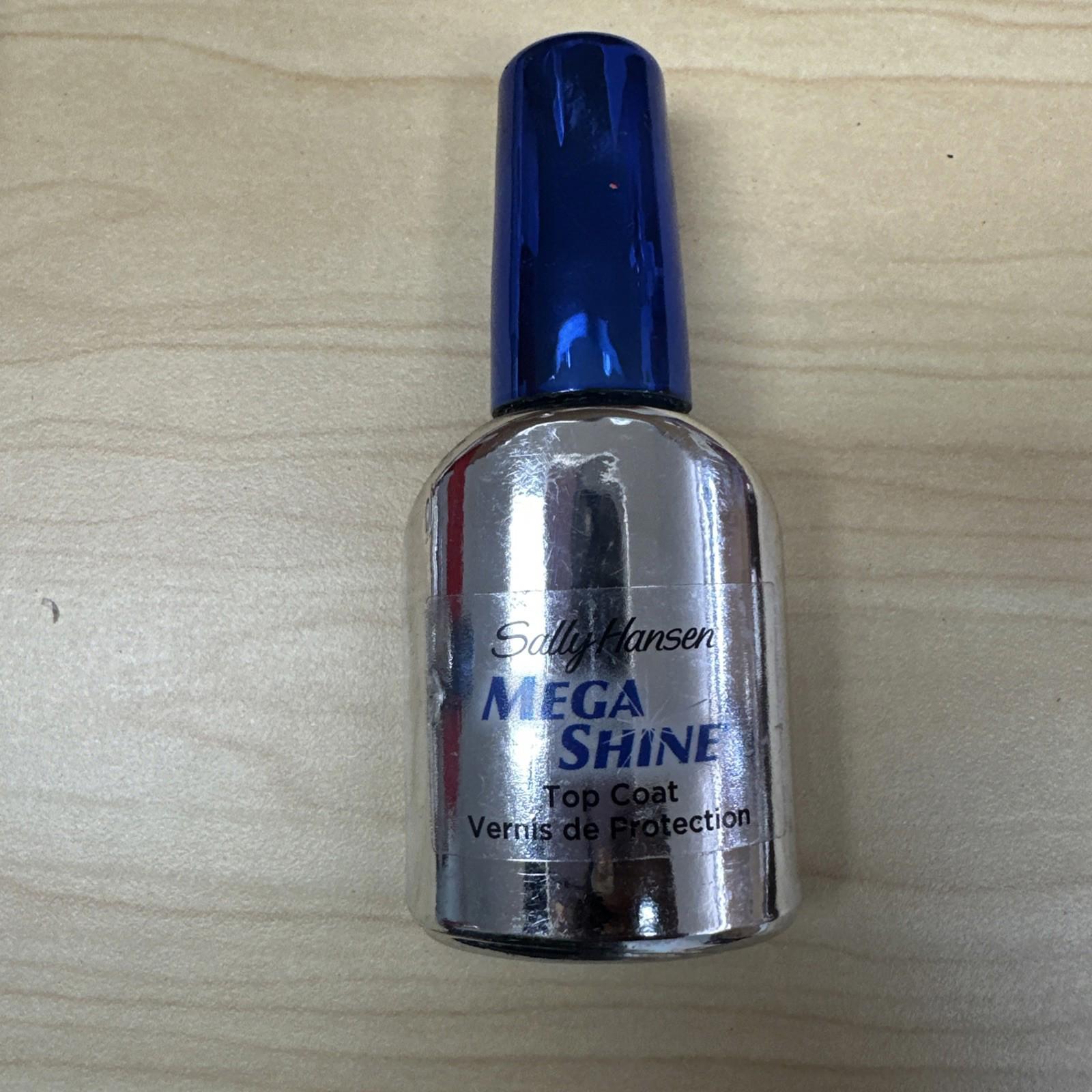 Sally Hansen Mega Shine Top Coat - Clear New