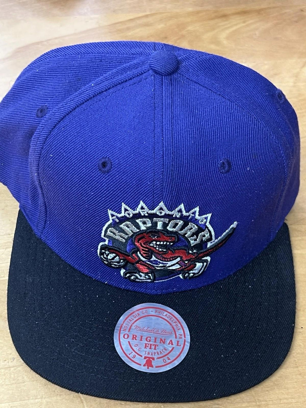 Toronto Raptors Mitchell Ness Purple Team Ground Snapback