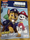 Paw Patrol Jumbo Activity Book Nickelodeon Heroes Unleashed