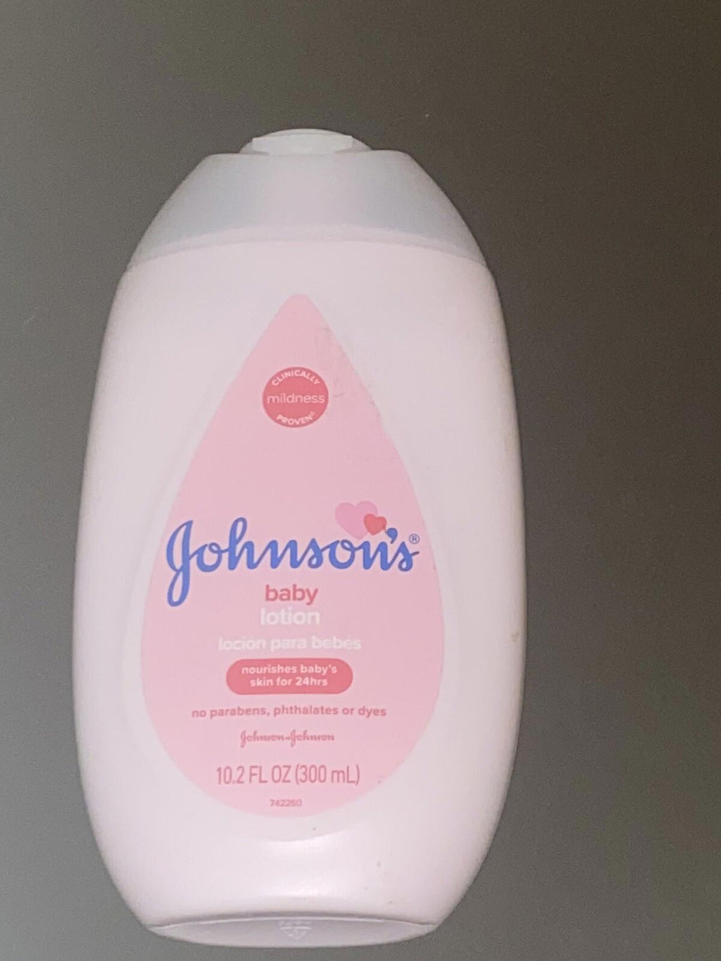 Johnsons Baby Lotion with Coconut Oil; Hypoallergenic; 10.2