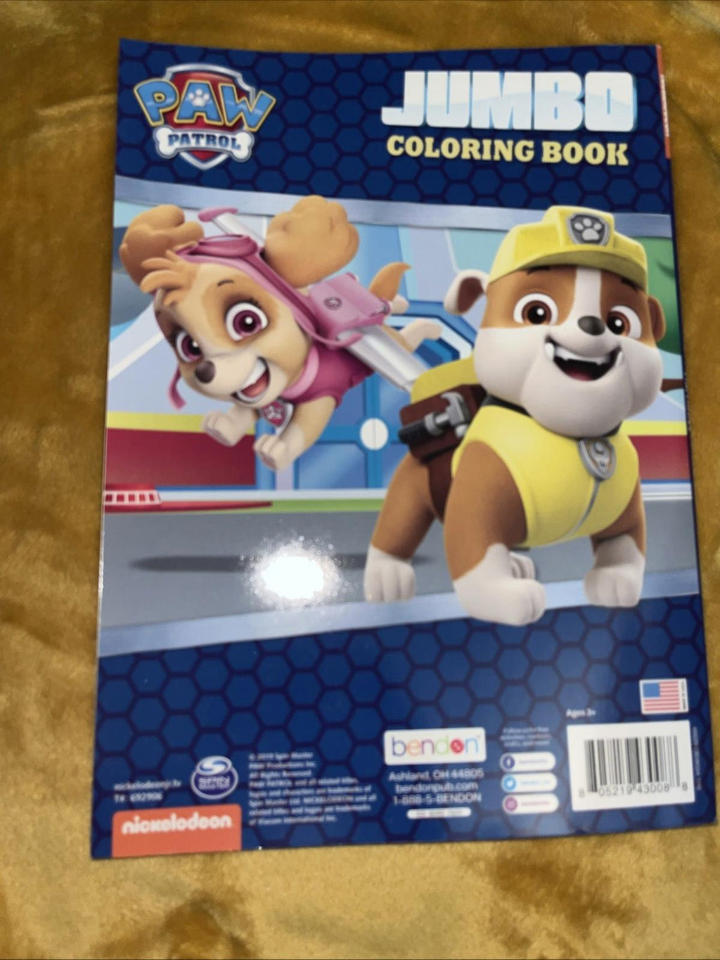 Paw Patrol Jumbo Activity Book Nickelodeon Heroes Unleashed