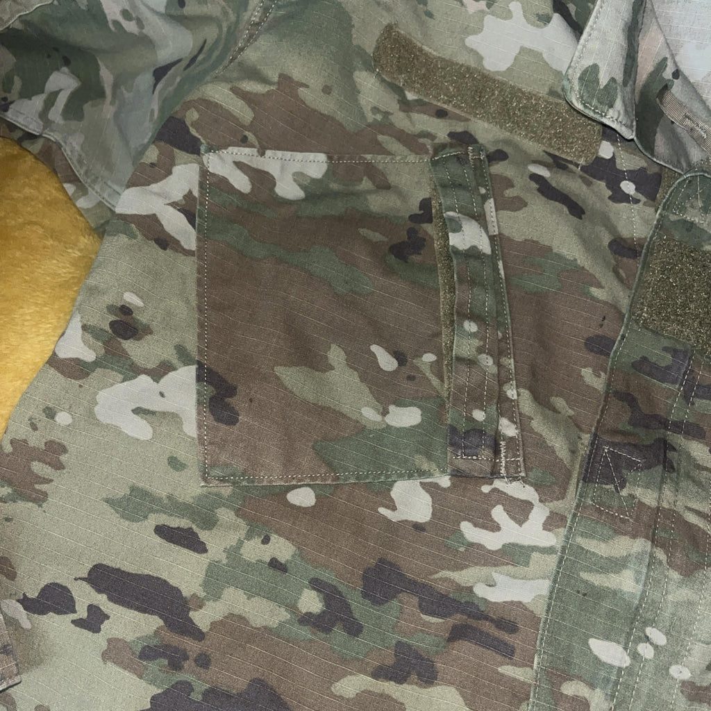 US Army Jacket Large X Long Green Camo Combat Airsoft Gear