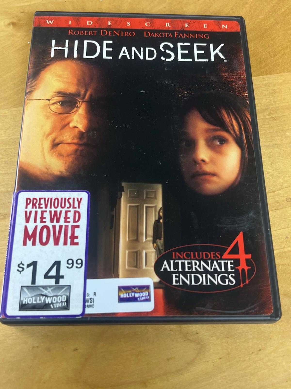 Hide and Seek - DVD - GOOD