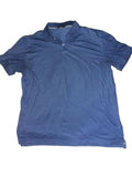 Member's Mark Short Sleeve Polo Shirt Men's Size L Blue
