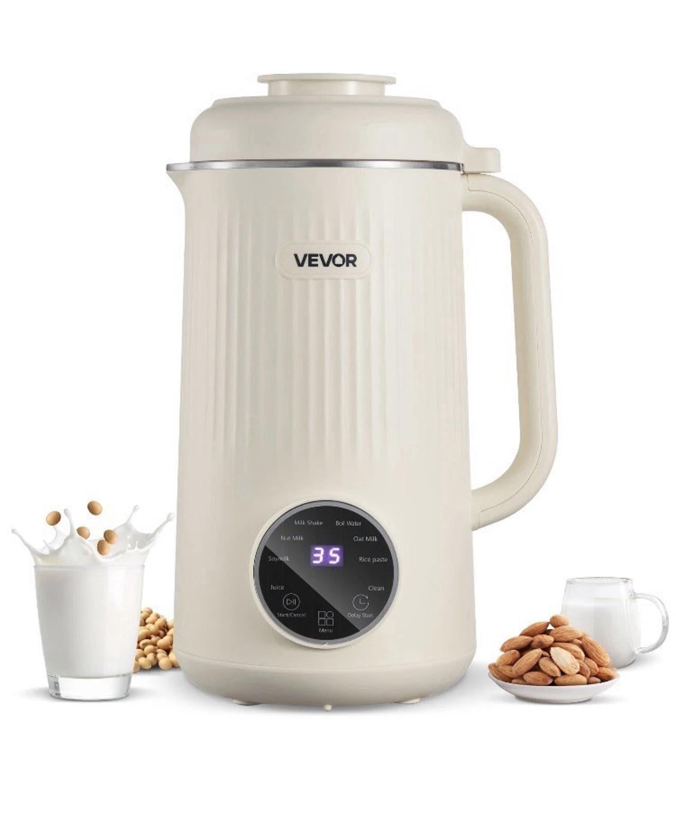 VEVOR 8-in-1 Nut Milk Maker 41 oz Soy Milk Maker Homemade