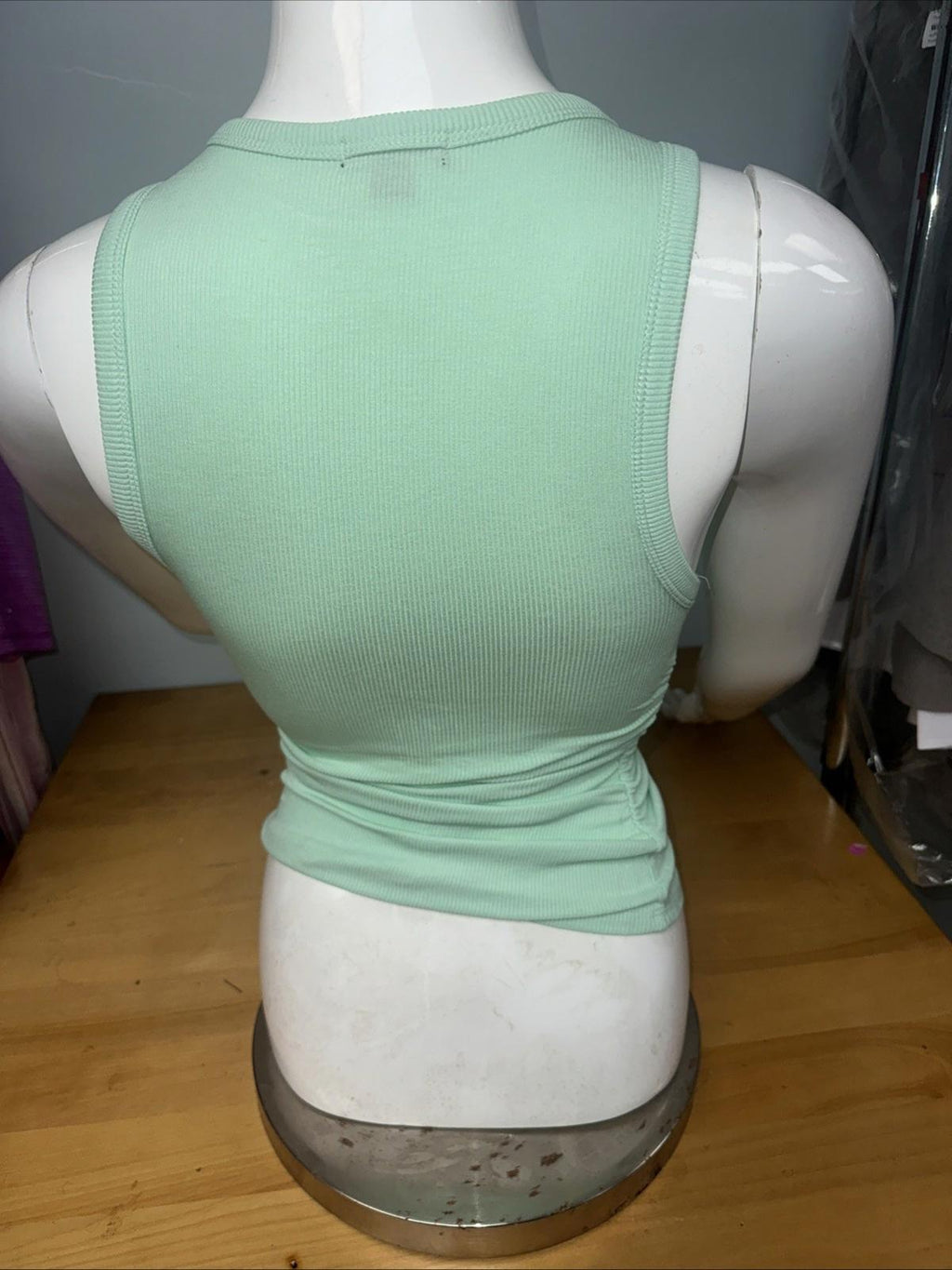 Wild Fable Mint Green Tank Top with Shell Motif Size XS