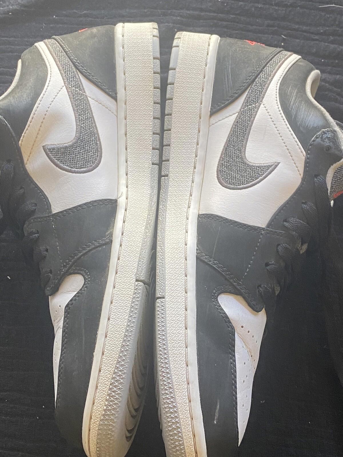 Size 12- Jordan 1 Retro Low Black Infrared