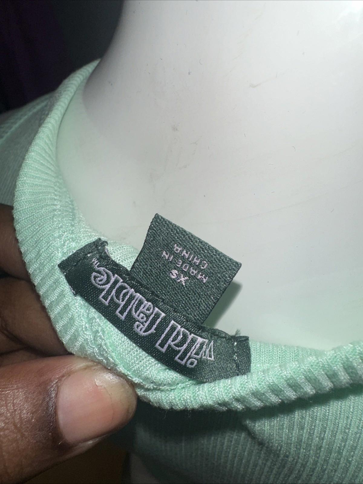 Wild Fable Mint Green Tank Top with Shell Motif Size XS