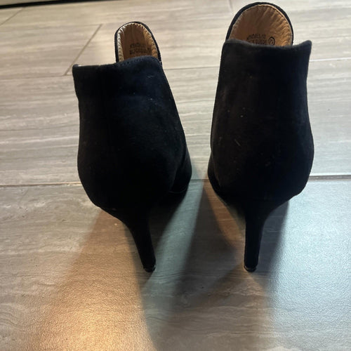 Ankle Boot Bella Marie Kendall 7.5 Suede Black Pumps Booties