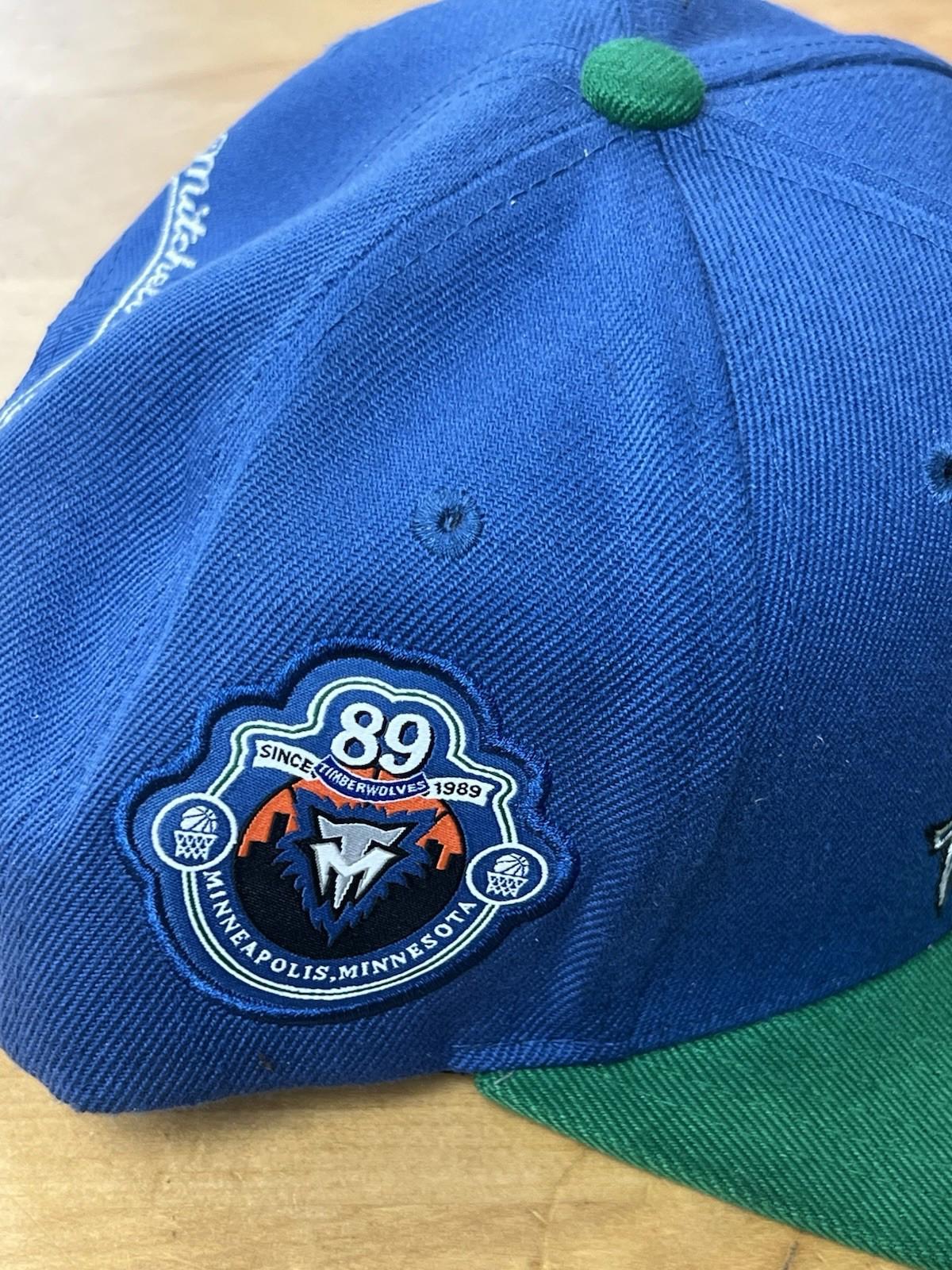 Mitchel & Ness Minnesota Timberwolves Adjustable ￼Hat