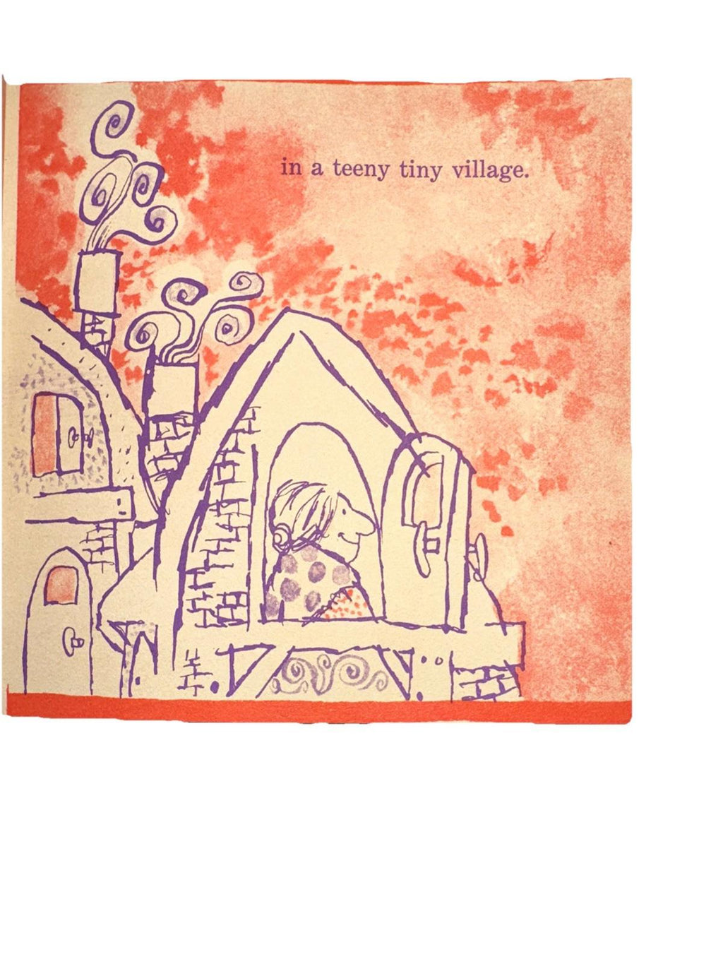 Vintage 1972 The Teeny Tiny Woman By Margot Zemach Paperback