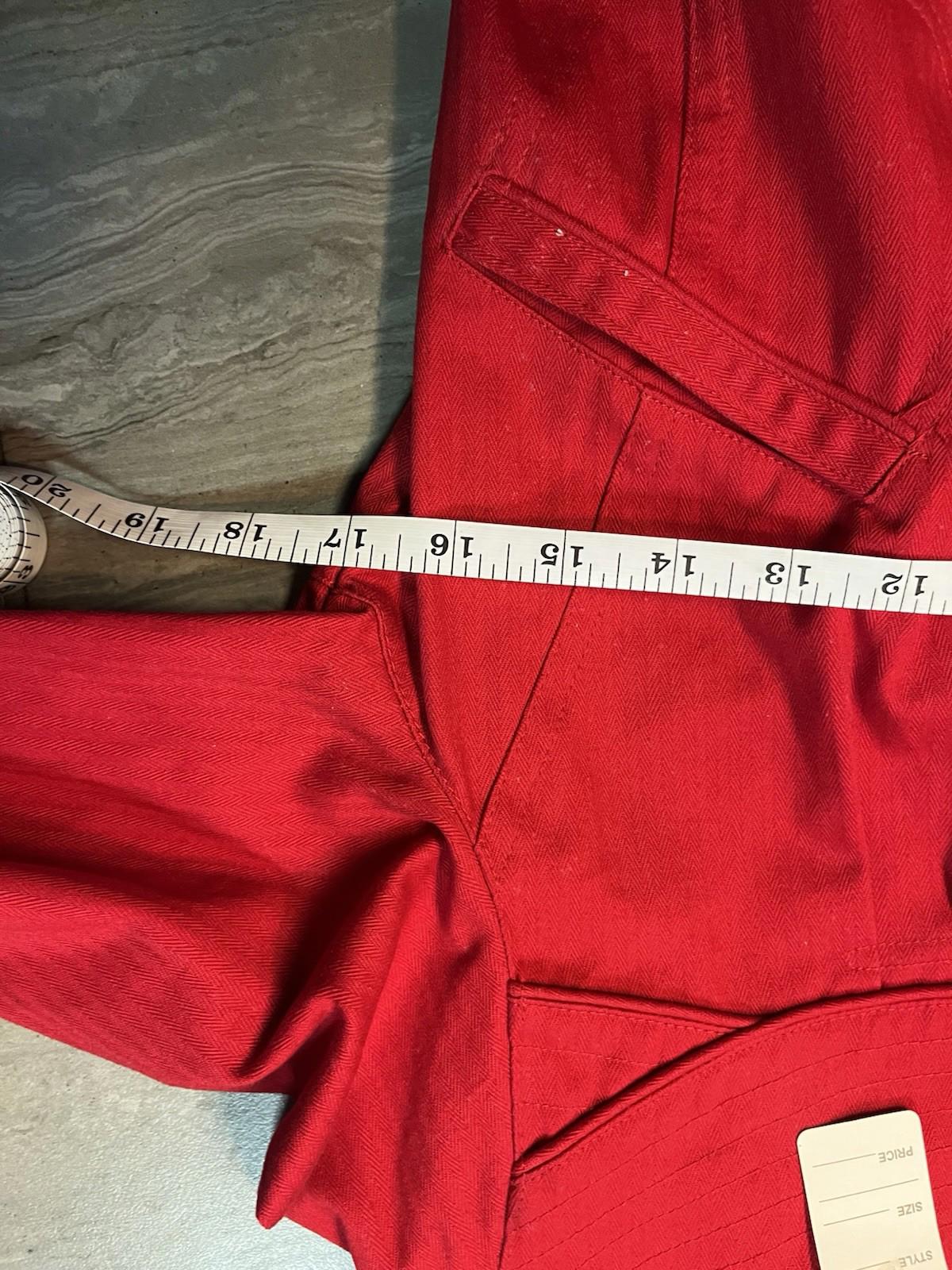 Rue 21 Women’s Red Cropped Size Medium Jacket