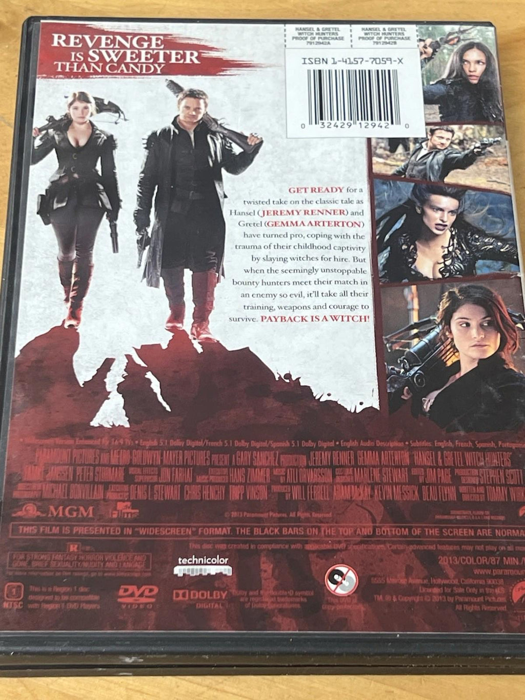 Hansel and Gretel : Witch Hunter , Pre-Owned DVD