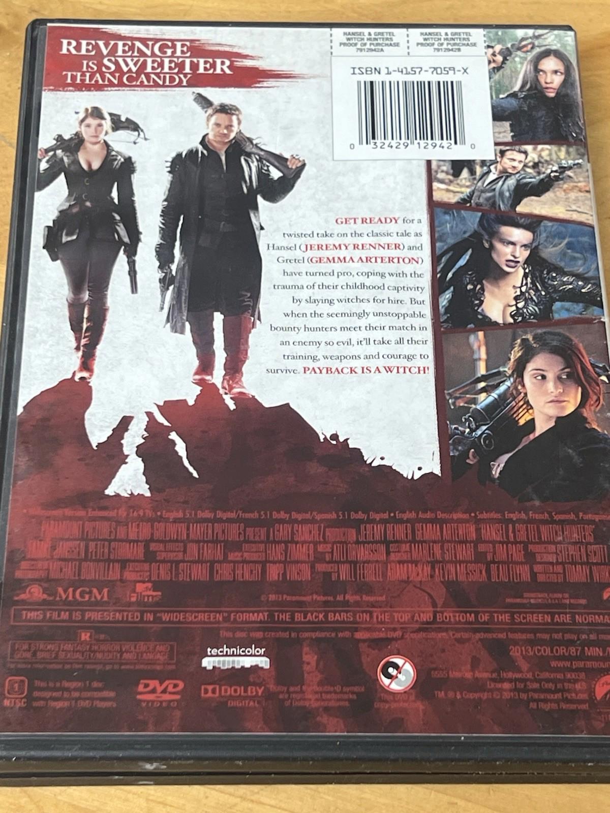 Hansel and Gretel : Witch Hunter , Pre-Owned DVD