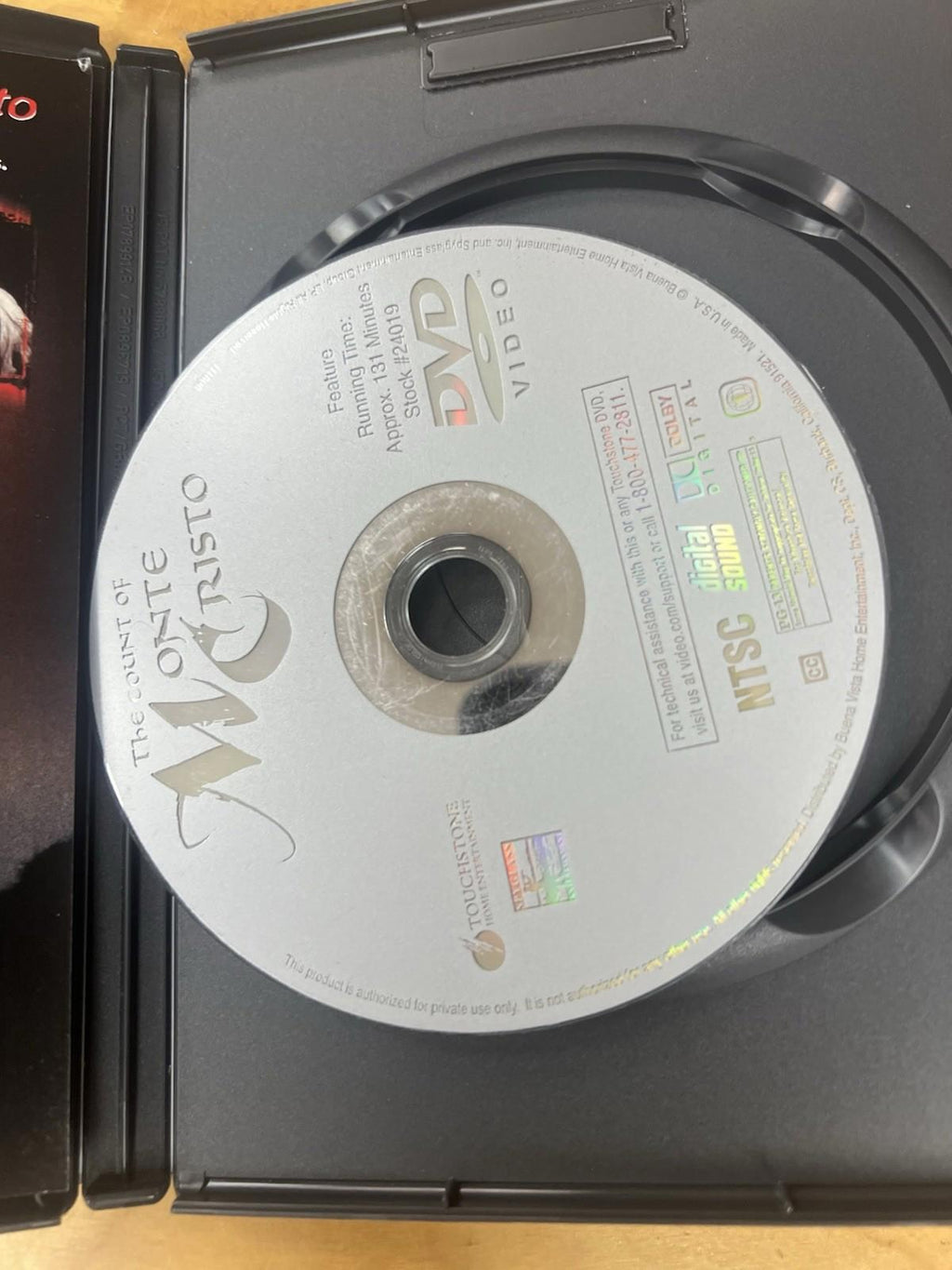 The Count of Monte Cristo (DVD, 2002)