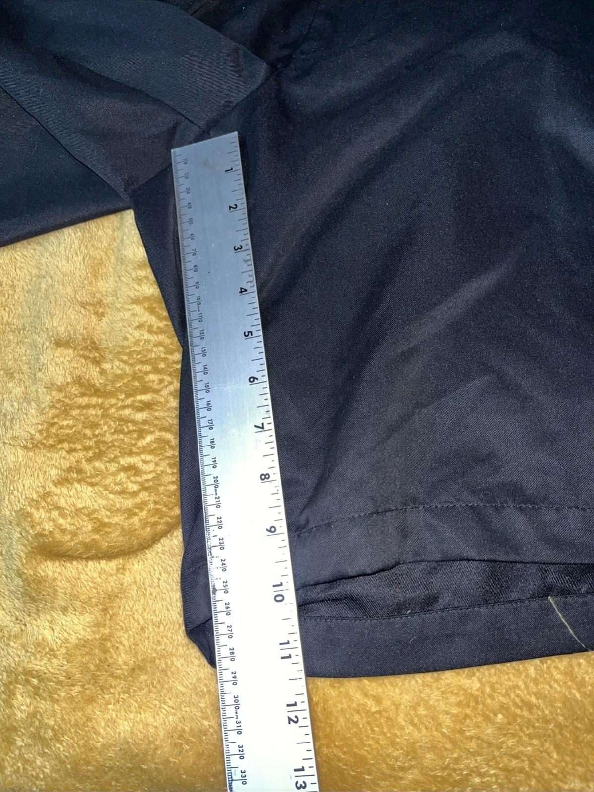 Greg Norman Golf Shorts Blue 42 Flat Front Belt Loop Pockets