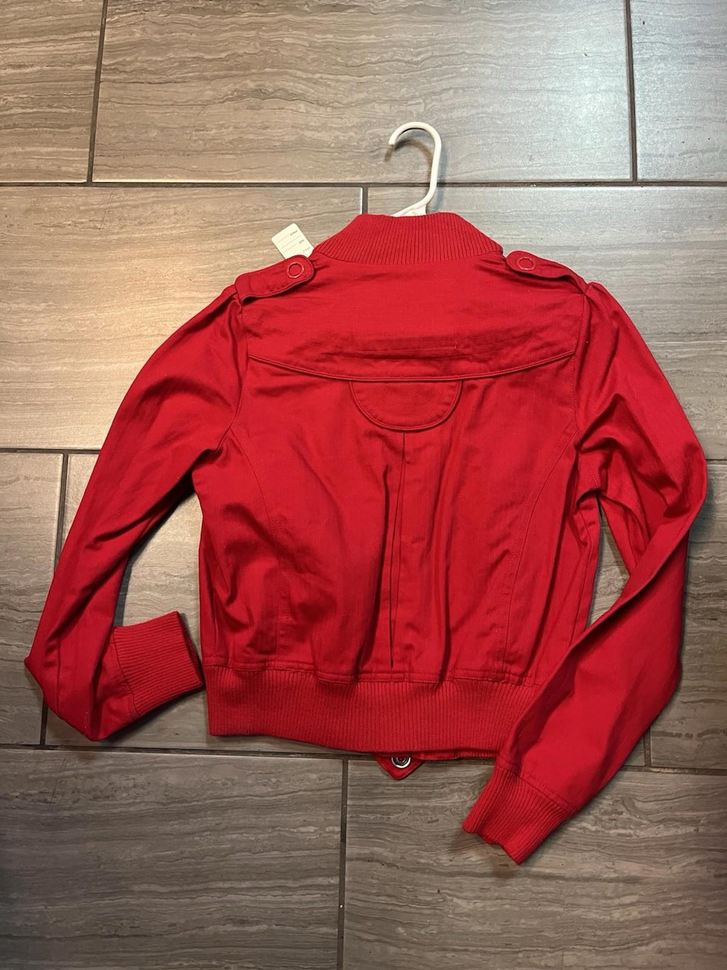 Rue 21 Women’s Red Cropped Size Medium Jacket