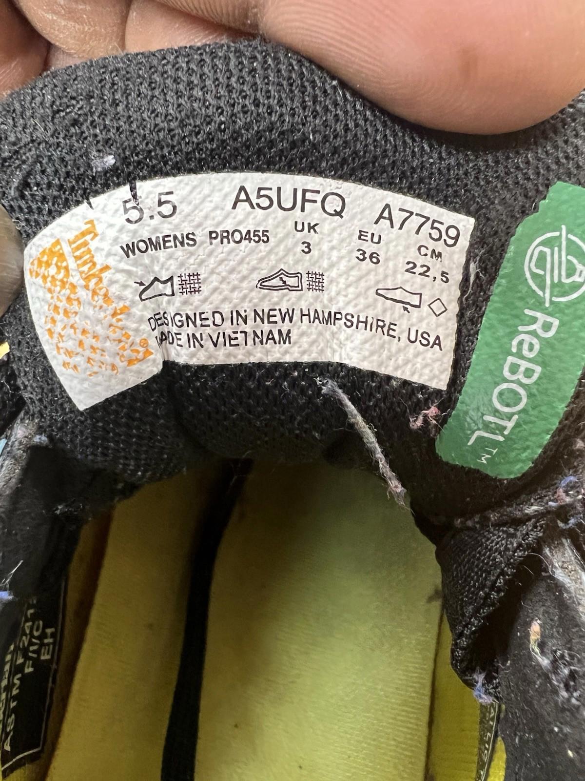 5.5 Timberland PRO Overdrive Women Composite Toe Safety Work