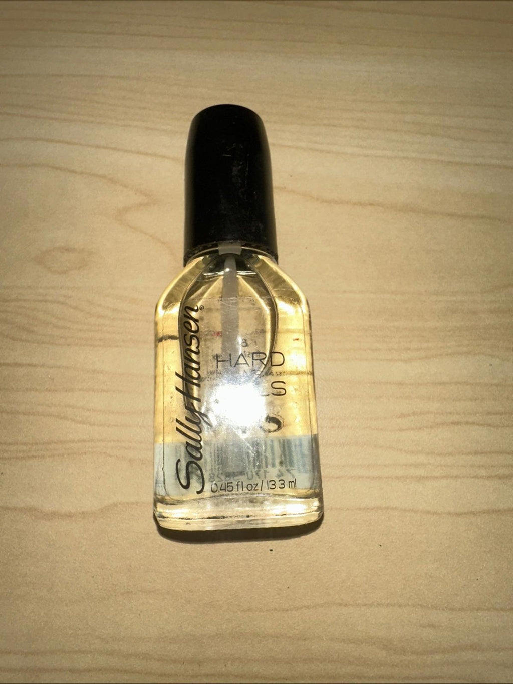 Glossy Hard As Nails Nail Polish - Crystal Clear, 0.45 Fl Oz